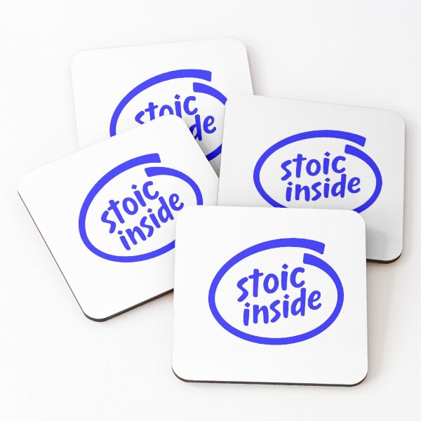 Item preview, Inner Peace. Outer Chaos-Stoic  designed and sold by CodeRonin®.