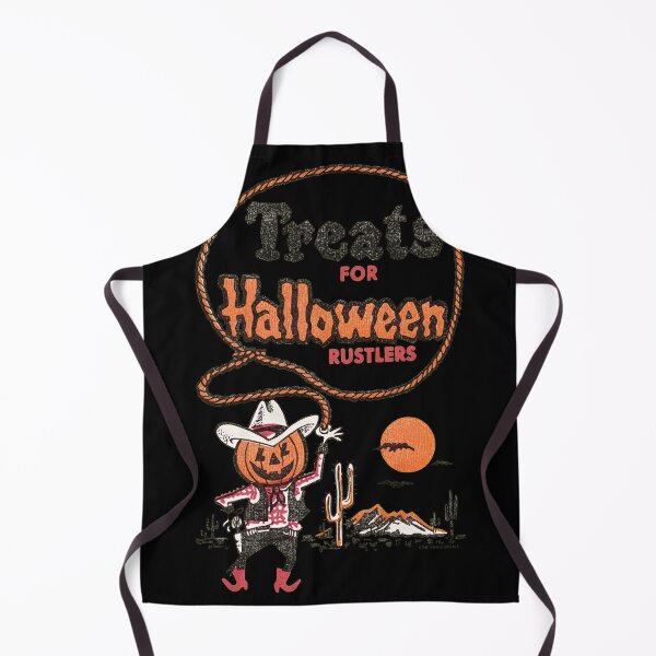 Item preview, Vintage Western Cowboy Pumpkin Treats For Rustlers designed and sold by ZEtexaxe.