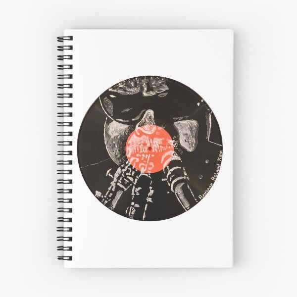 Item preview, Rahsaan Roland Kirk Multi-Instrumental Jazz Pioneer Portrait Painted on Vinyl Record Wall Art – Facevinyl #5 designed and sold by Yurii Yermolenko.