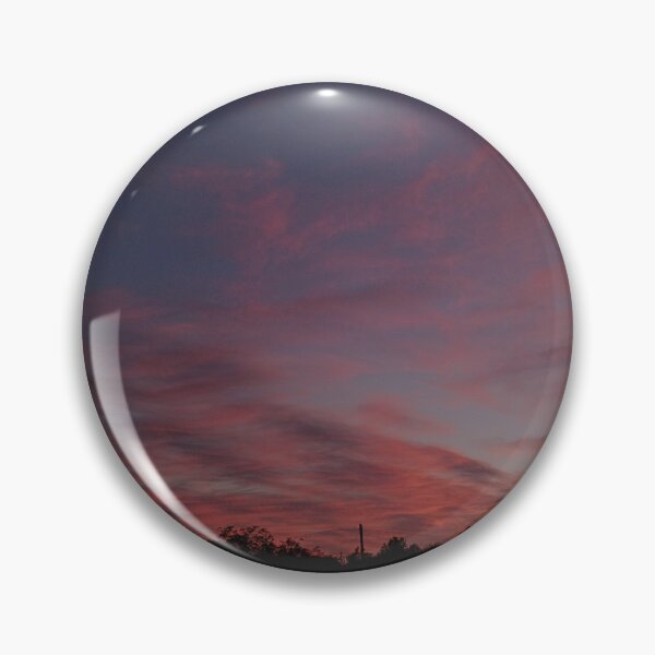Item preview, Pink Sunset Sky Dark Landscape Photography designed and sold by Nature Moments.