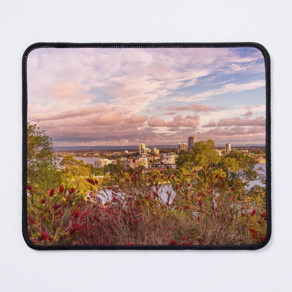 Item preview, South Perth Skyline and Swan River from Kings Park – Fine Art Print designed and sold by MinzMarchStudio.