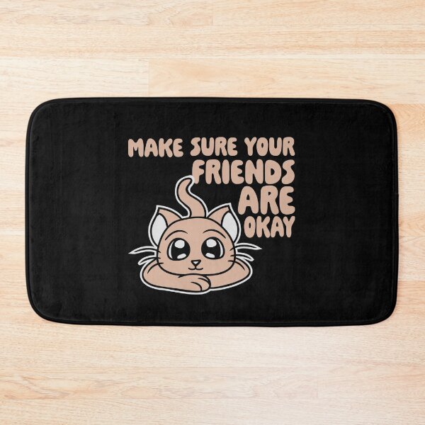 Item preview, Make Sure Your Friends Are Okay Mental Health Logo designed and sold by shirt-o-mat.