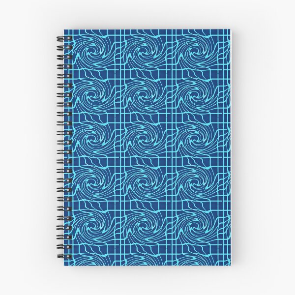 Item preview, Swirling blues pattern designed and sold by Elaine M Hayward .