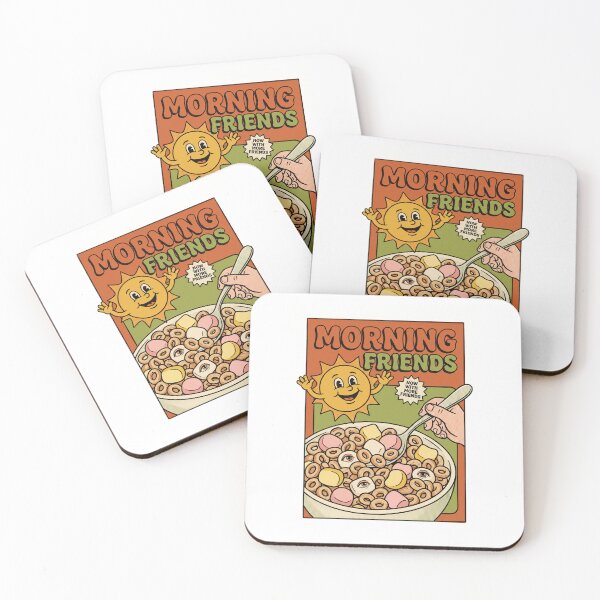 Item preview, Morning Friends Retro Cereal Box Horror designed and sold by The Mellonaire.