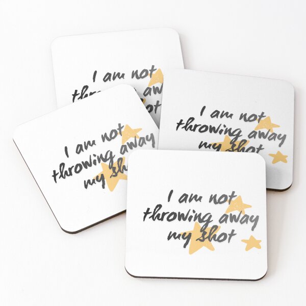 Item preview, I am not throwing away my shot designed and sold by Encore & Ink.