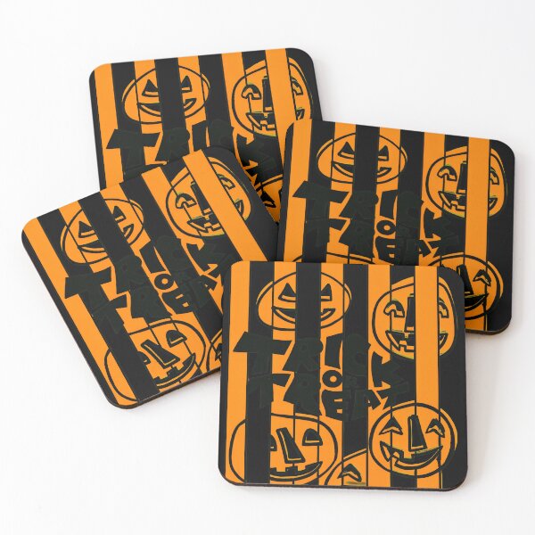 Item preview, Trick or Treat Optical Illusion Pumpkin Stripes designed and sold by ZEtexaxe.