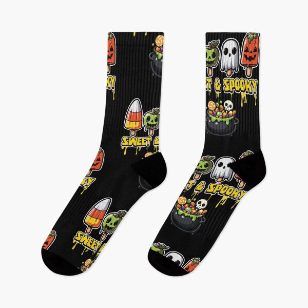 Item preview, Sweet and Spooky Halloween Ice Cream Treats designed and sold by Szpaku desart .