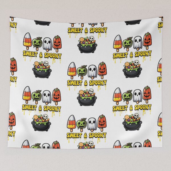 Item preview, Sweet and Spooky Halloween Ice Cream Treats designed and sold by Szpaku desart .