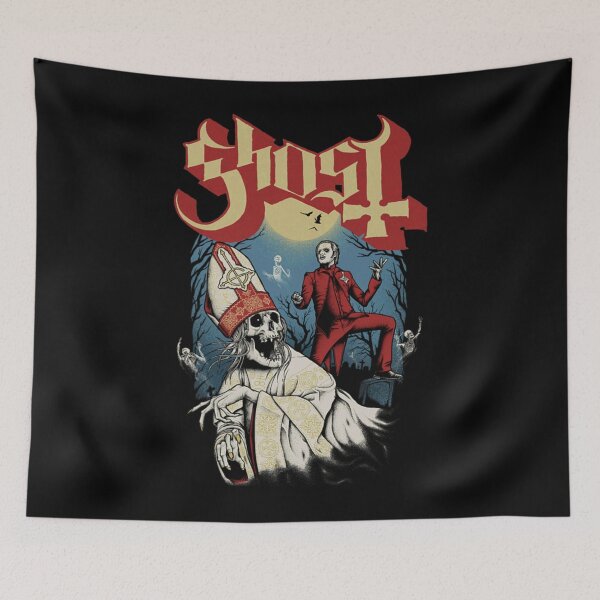Item preview, Ghost Graveyard Rock Band Death Metal Pastel Goth designed and sold by Gerberjayey.