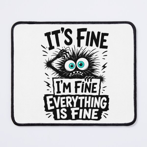 Item preview, It's fine I'm fine everything is fine designed and sold by Tiny-Love ⭐⭐⭐⭐⭐.