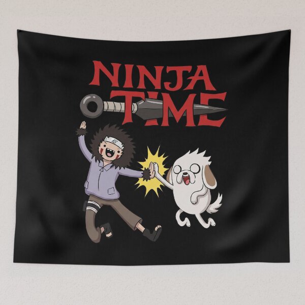 Item preview, Kiba Inuzuka - Akamaru - Adventure Time designed and sold by onlytiggokk.