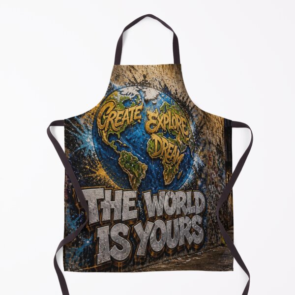 Item preview, The World Is Yours Mural designed and sold by Lespribos .