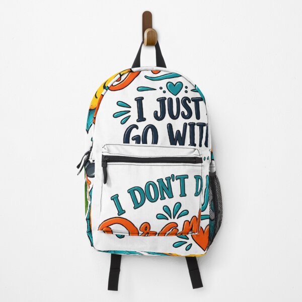 Item preview, Funny Seahorse Go With The Flow designed and sold by Everyday Smile Studio.