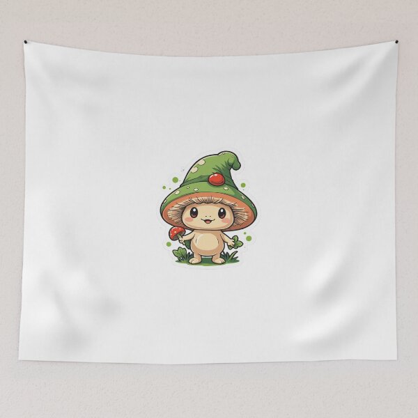 Item preview, Cottagecore Mushroom Character Party Hat Celebration – Mushroom lover gift designed and sold by michallechowicz.