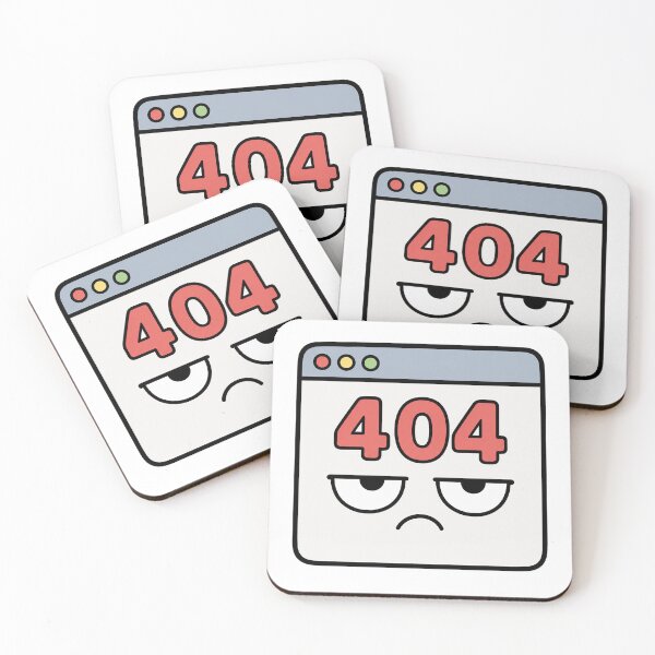 Item preview, Grumpy 404 Error Resting Bitch Face Cartoon designed and sold by Bitchy Little Things.