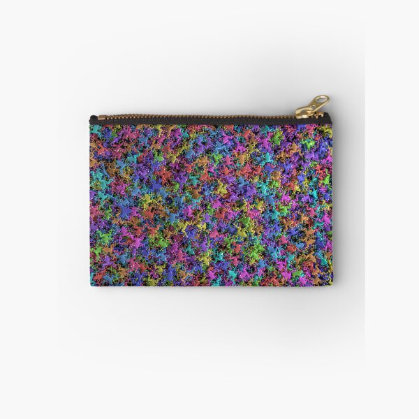 Item preview, Crowd of multicolored 3D frogs, psychedelic mograph pattern designed and sold by Keltoi-art.