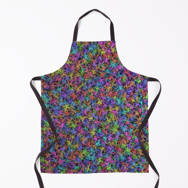 Item preview, Crowd of multicolored 3D frogs, psychedelic mograph pattern designed and sold by Keltoi-art.