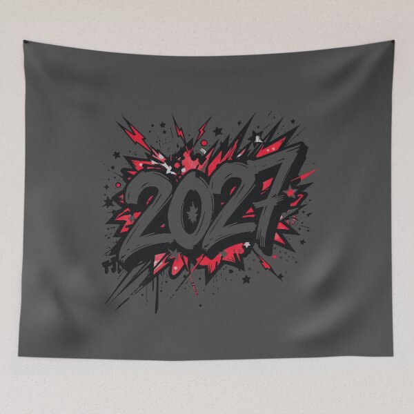 Item preview, Graffiti 2027 Urban Typography designed and sold by ChicTrendz.