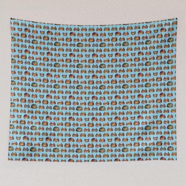 Item preview, DCC Dozen Donuts - Plain - Blue designed and sold by QuiltPaperScissors.