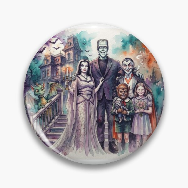 Item preview, The Munsters Halloween Greetings Card designed and sold by Halifaxartguy.