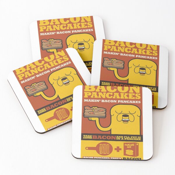 Item preview, Retro Humor and Cartoon Charm – Bacon Pancakes Poster Art designed and sold by WATEKE.