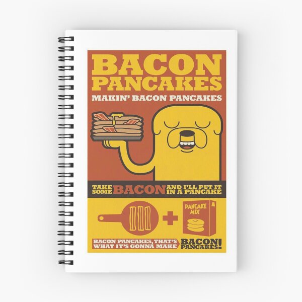 Item preview, Retro Humor and Cartoon Charm – Bacon Pancakes Poster Art designed and sold by WATEKE.