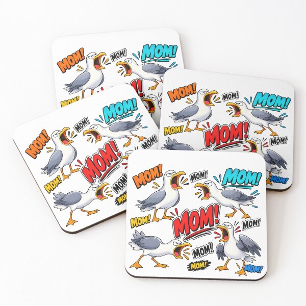 Item preview, Funny Seagull Mom Beach Bird Humor designed and sold by Everyday Smile Studio.