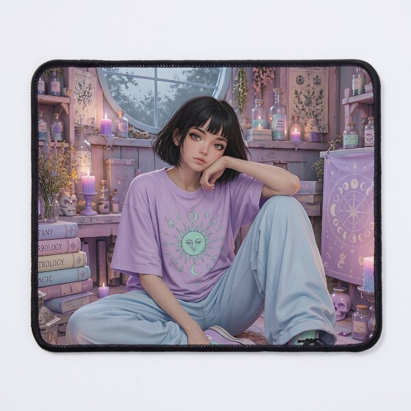 Item preview, Pastel Goth Witch’s Cozy Magic Room designed and sold by litleelseart.