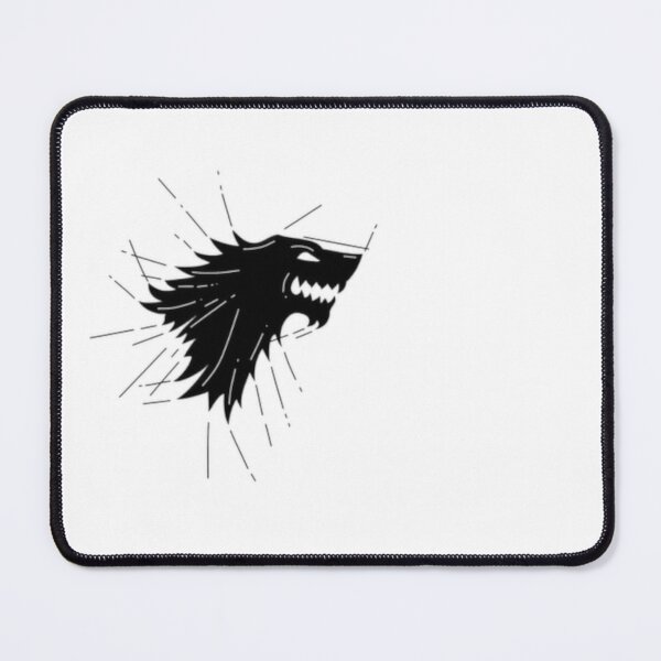 Item preview, House Stark Direwolf designed and sold by BlackGrayWhite.