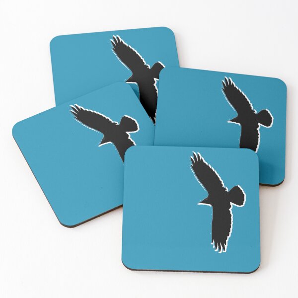 Item preview, The black silhouette of a raven in the sky. designed and sold by NaturePhotography.