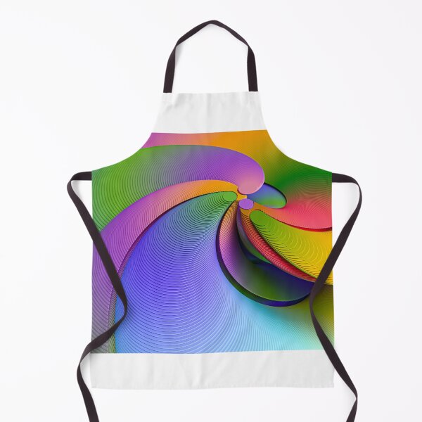 Item preview, 3D rainbow spiral colorful discs swirl designed and sold by Keltoi-art.
