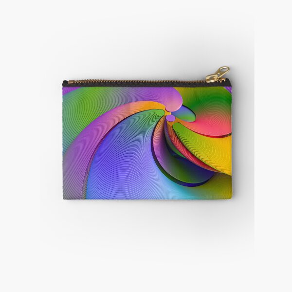 Item preview, 3D rainbow spiral colorful discs swirl designed and sold by Keltoi-art.