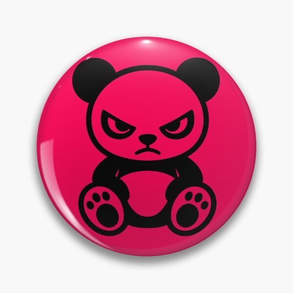 Artikelvorschau, Grumpy Panda Bear Kawaii Aesthetic entworfen und verkauft von MarCinu Art.
