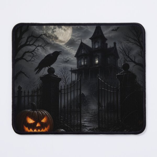 Item preview, Haunted Castle Halloween designed and sold by PicParadiz.