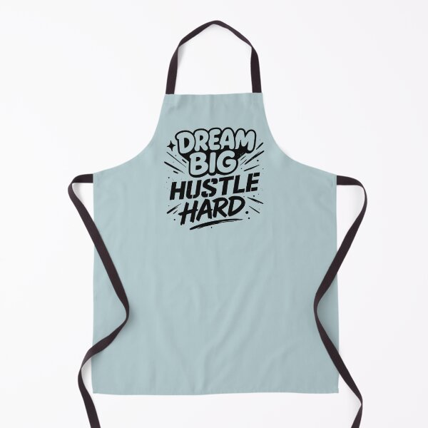Item preview, Dream Big Hustle Hard Retro Motivation designed and sold by MarCinu Art.