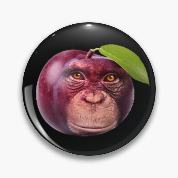 Item preview, Plum Chimp  designed and sold by ProducePrimates.
