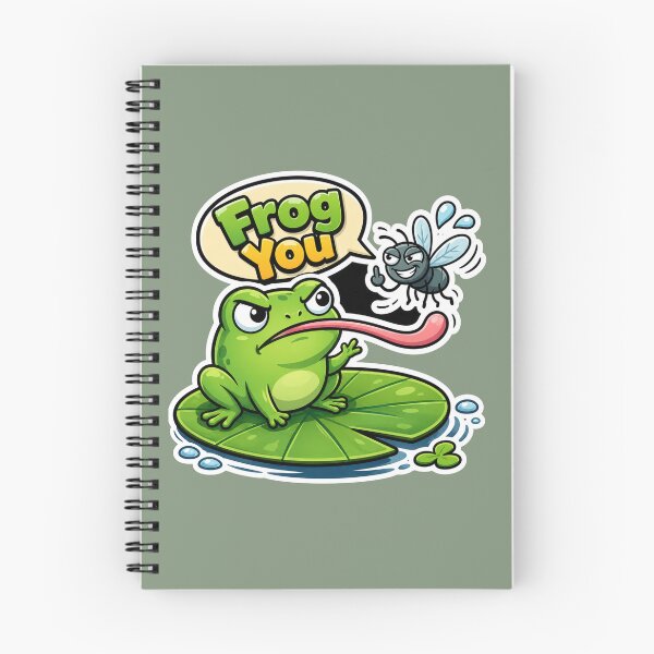 Item preview, Frog You Funny Frog Cartoon designed and sold by PixoNest.