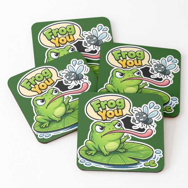 Item preview, Frog You Funny Frog Cartoon designed and sold by PixoNest.