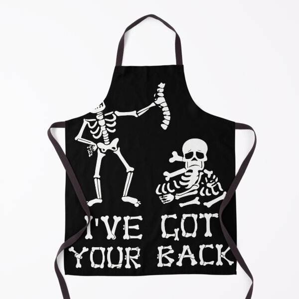 Item preview, Funny I've Got Your Back Skeleton Pun Halloween designed and sold by ZEtexaxe.