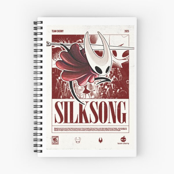 Item preview, Heroic Grace and Crimson Momentum – Silksong Poster Art designed and sold by WATEKE.