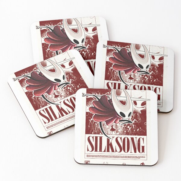 Item preview, Heroic Grace and Crimson Momentum – Silksong Poster Art designed and sold by WATEKE.