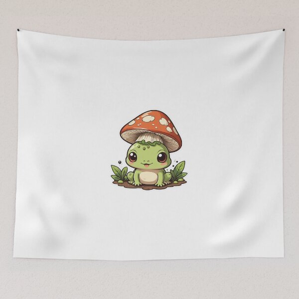Item preview, Cottagecore Mushroom Character Splash Motion Effect – Mushroom lover gift designed and sold by michallechowicz.