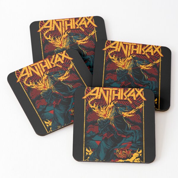 Item preview, Anthrax Headless Horseman Heavy Metal Halloween designed and sold by ZEtexaxe.
