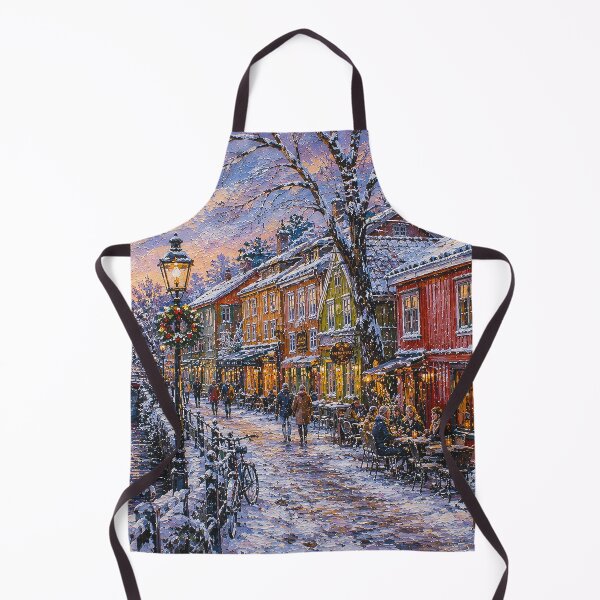 Artikelvorschau, Winter in Bakklandet, Trondheim, Norwegen – Eine wunderschöne Stadt in Skandinavien. entworfen und verkauft von GalleryKauffeld.