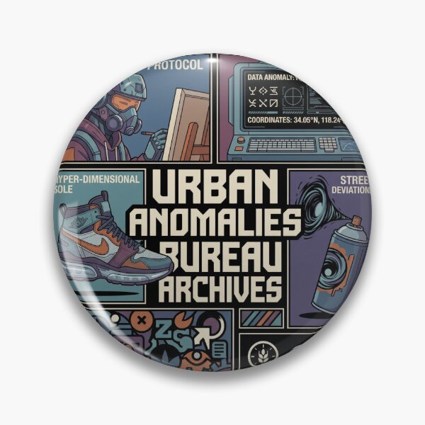 Item preview, Urban Anomalies Bureau Archives - Sci-Fi Streetwear Comic designed and sold by rich-moda.