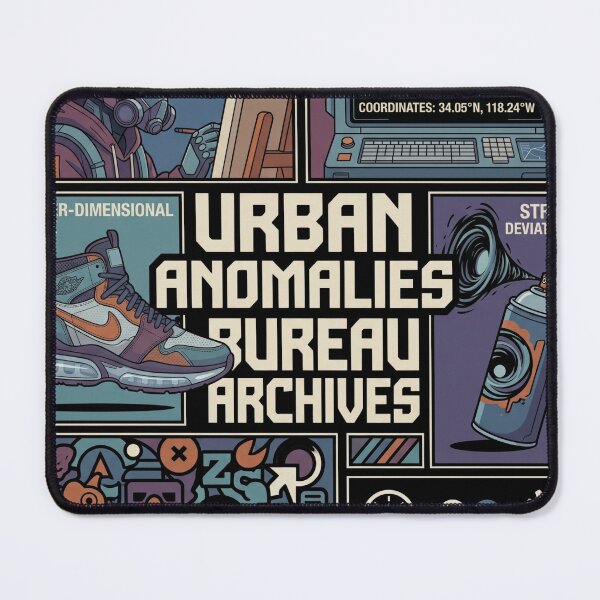 Item preview, Urban Anomalies Bureau Archives - Sci-Fi Streetwear Comic designed and sold by rich-moda.