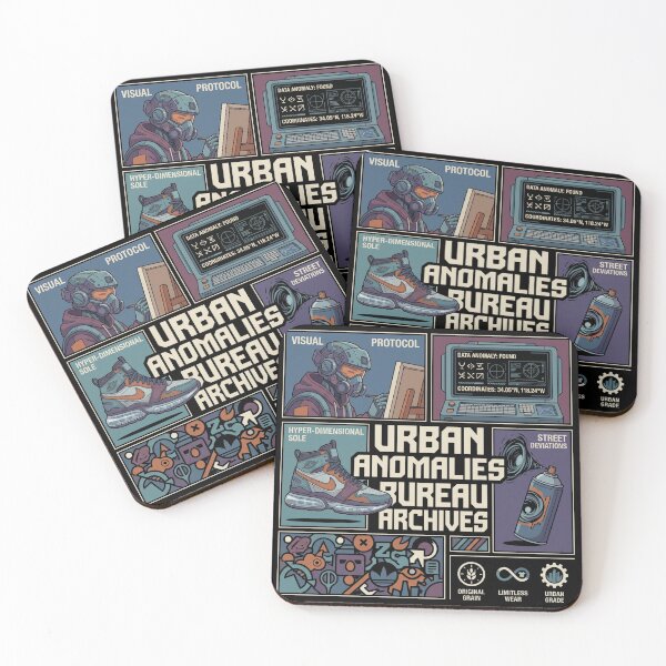 Item preview, Urban Anomalies Bureau Archives - Sci-Fi Streetwear Comic designed and sold by rich-moda.