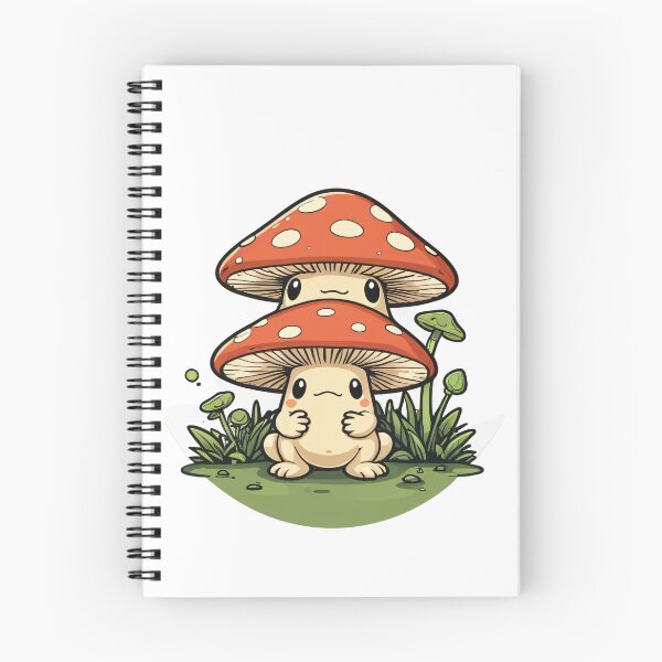 Item preview, Cottagecore Mushroom Character Circular Badge Emblem – Mushroom lover gift designed and sold by michallechowicz.