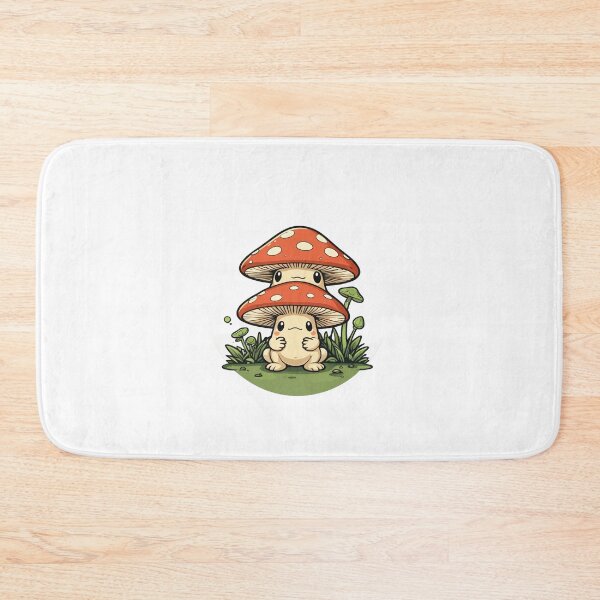 Item preview, Cottagecore Mushroom Character Circular Badge Emblem – Mushroom lover gift designed and sold by michallechowicz.