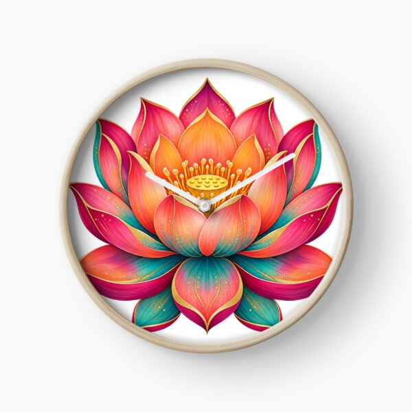 Item preview, Magnificent lotus blossom with gold accents, Asian style designed and sold by Kallandra.